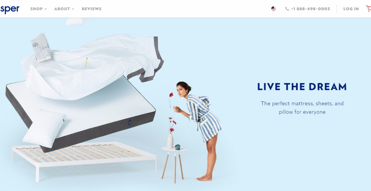 The Best Bed for Better Sleep - Casper®.gif