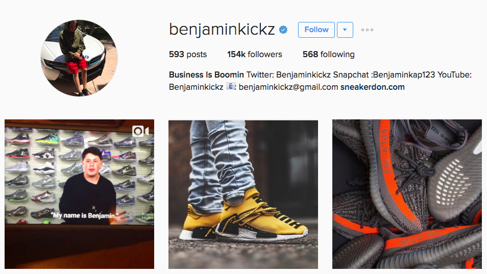 Benjamin Kapelushnik Instagram