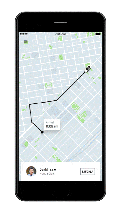 Uber app