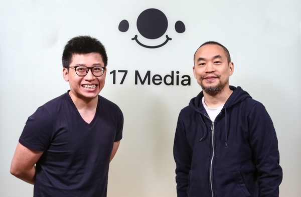 潘杰賢(左)Paktor 集團執行長_黃立成(右)_17 直播創辦人