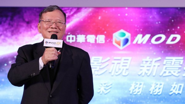 中華電信董事長鄭優宣布中華電信mod將提供4k影視服務。-copy