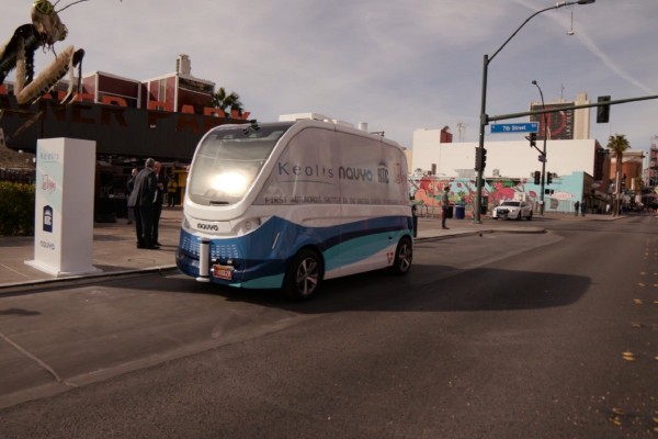 Navya Shuttle Las Vegas