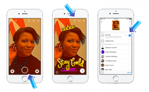 Facebook Messenger Day