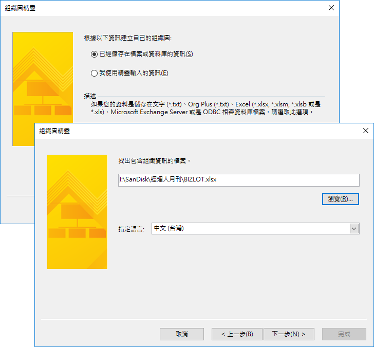 組織圖精靈