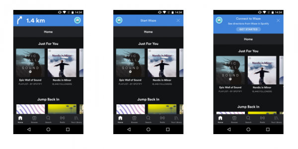 Spotify與Waze合作