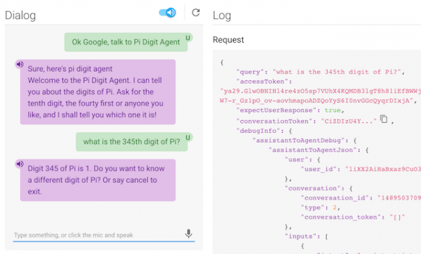 Google pi