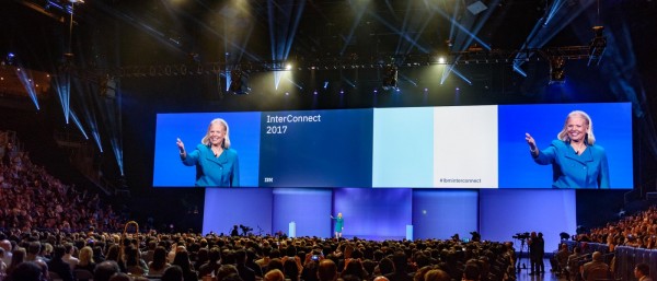 IBM 執行長 Ginni Rometty 在 InterConnect 2017 演說