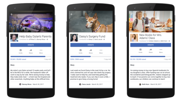 Facebook Donate