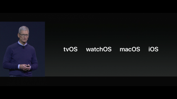 Apple WWDC 2017 更新系統順序
