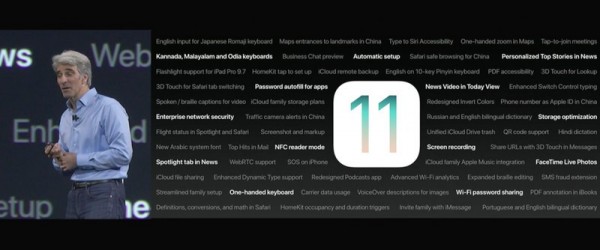 WWDC 2017 iOS 11