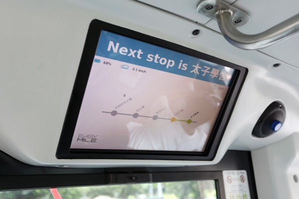 台大無人車螢幕