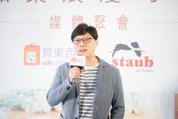 udn買東西購物中心總經理陳杰分享udn買東西購物中心未來品牌發展方向與力抗電商寒冬的對策,未來會滿