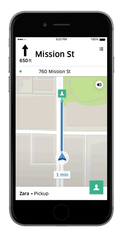 Uber In-app Chat