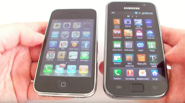 Galaxy S v.s. iPhone