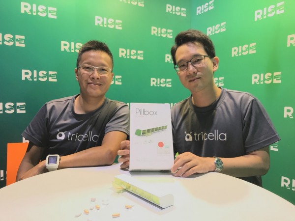 Tricella的創辦人與執行長Daniel(左)及團隊成員Martin