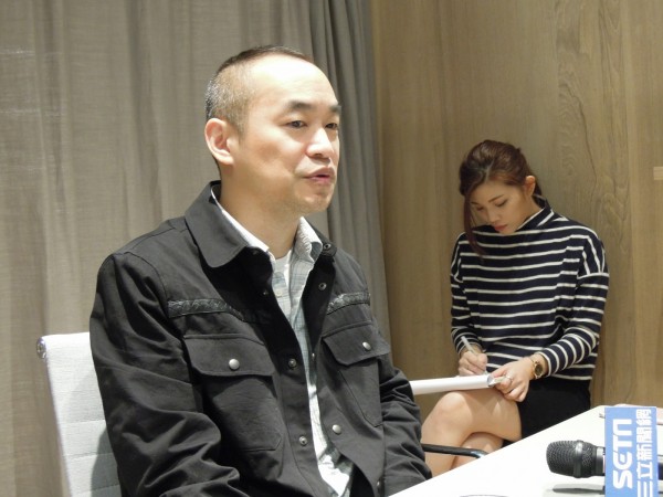 黃立成接受媒體專訪