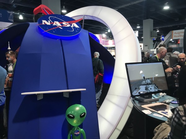 NASA CES攤位