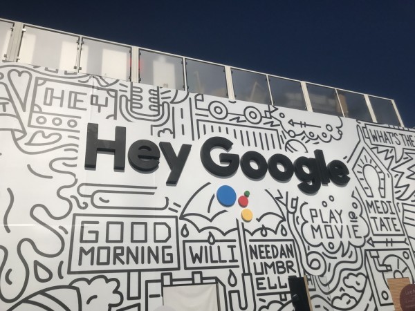 Hey Google設計牆