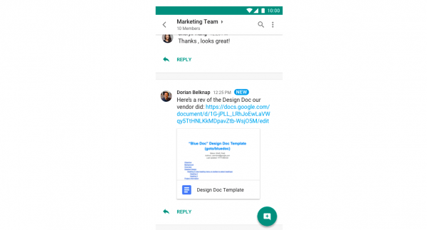Hangouts Chat