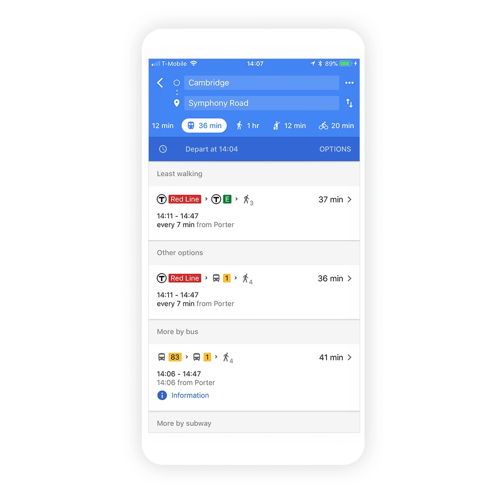 Google Maps Wheelchair Accessible