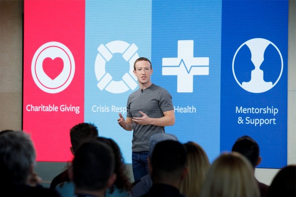Mark Zuckerberg, Founder, Chairman and CEO of Face