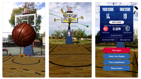NBA AR App