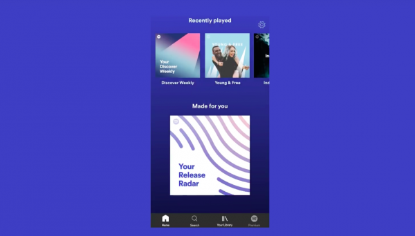 Spotify new free app