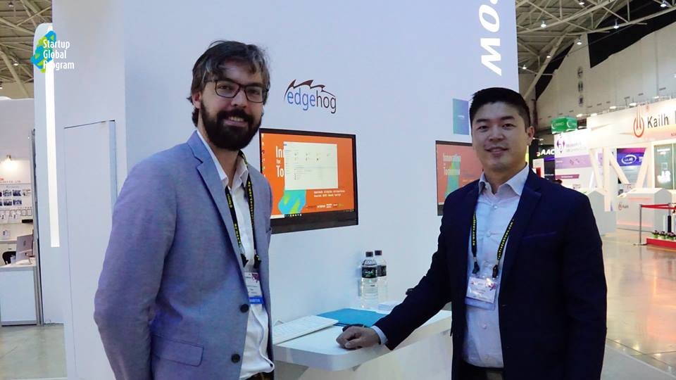 Edgehog: Mathieu Mascotte (Left) and Calvin Cheng (Right)