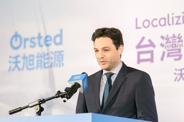 沃旭能源亞太區總經理暨台灣董事長柏森文(Matthias Bausenwein)