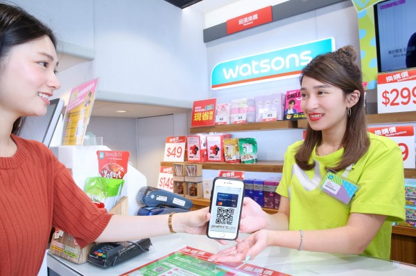 屈臣氏搶進行動支付大餅,Watsons APP 2.0將於9月初推出全新付款工具「Watsons P