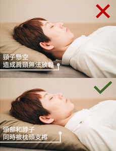 圖1:平躺枕頭的姿勢示範.png
