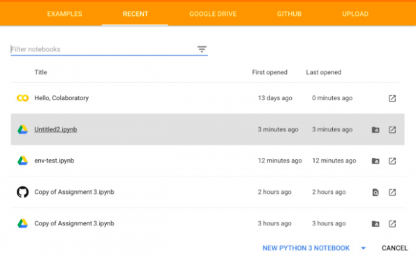 Google Colab