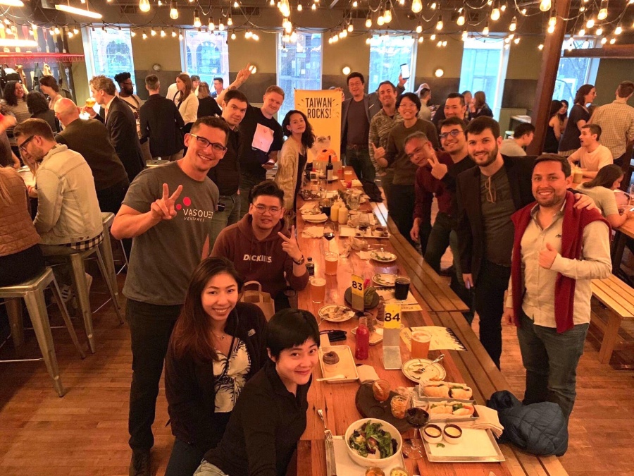 Networking with local founders in Toronto.