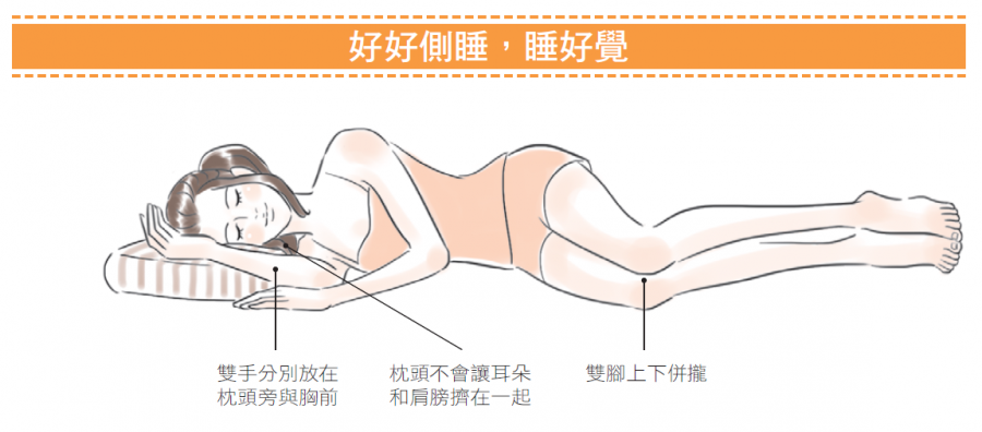 好好側睡,睡好覺
