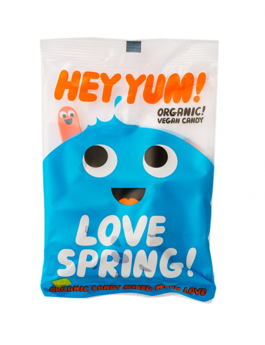 HEY YUM Love Spring 丹麥有機莓果蔬食軟糖 NT$145(包) by PALIER