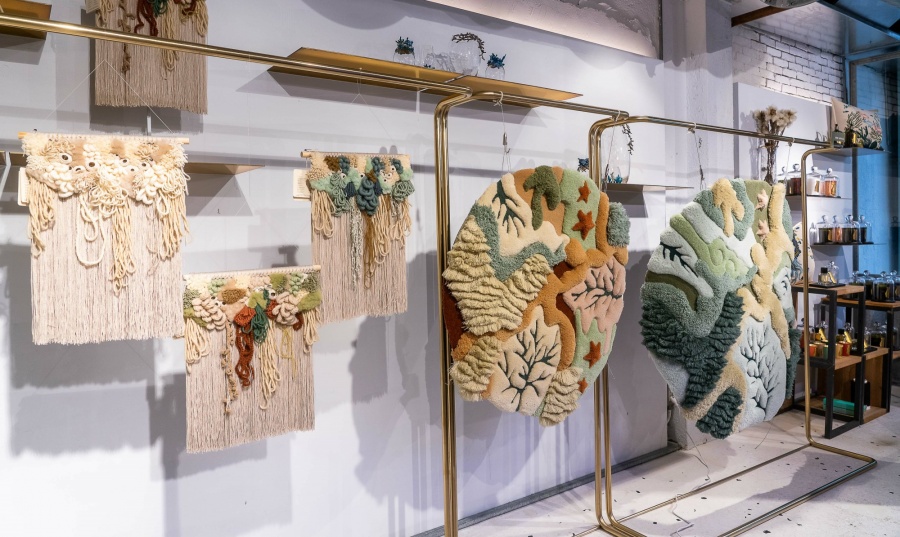 onefifteen初衣食午 Vanessa Barragão 海洋編織藝術展 KRI掛毯與迷你掛毯