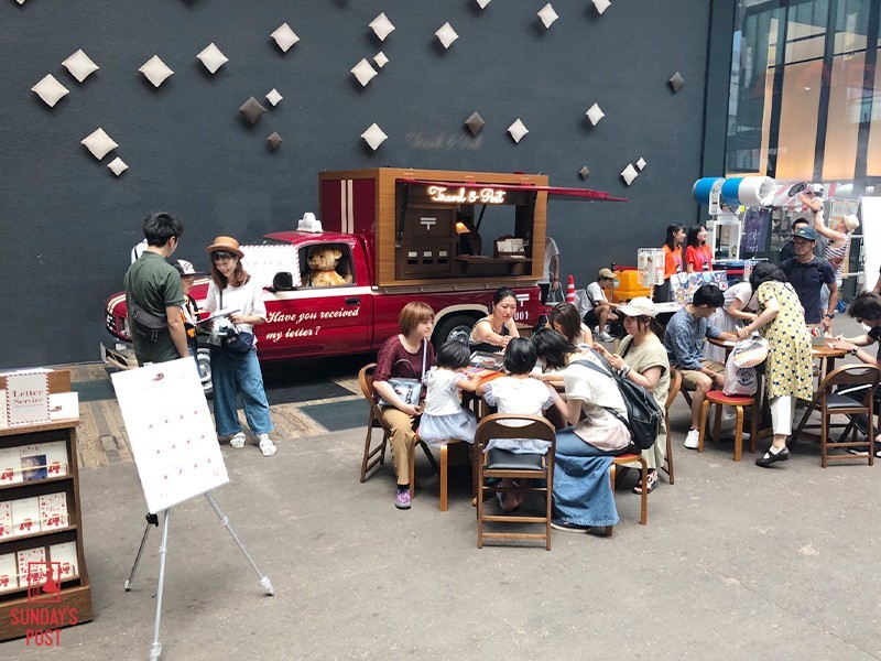 日本移動郵局紅色POST CAR