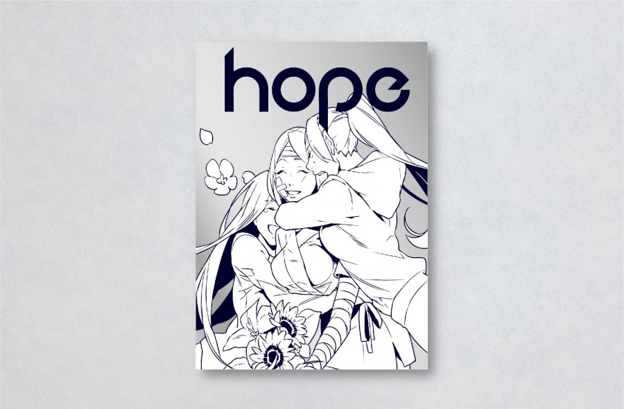 HOPE-台⽇圖像設計公益展-日下棗 作品《笑容》.jpg