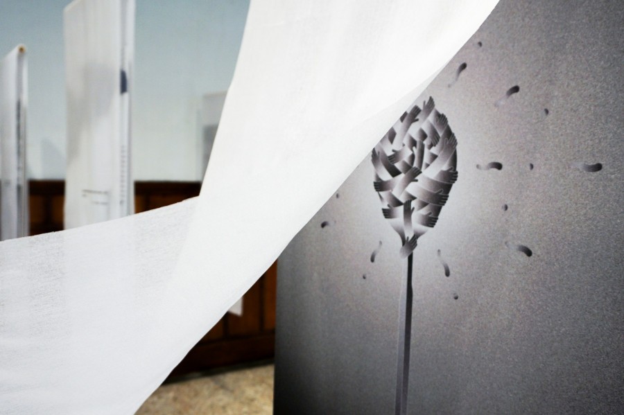 HOPE-台⽇圖像設計公益展-展場.JPG