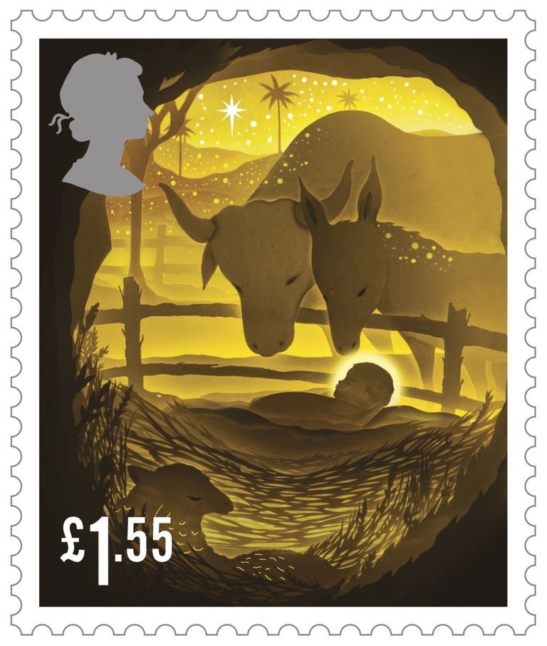 Royal Mail_聖誕郵票 05.jpg 剪纸艺术跃上邮票!英国推出“2019 圣诞邮票”邀艺术家以剪纸和微光说故事 9