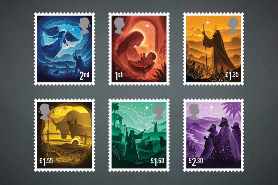 Royal Mail_聖誕郵票 07.jpg 剪纸艺术跃上邮票!英国推出“2019 圣诞邮票”邀艺术家以剪纸和微光说故事 2