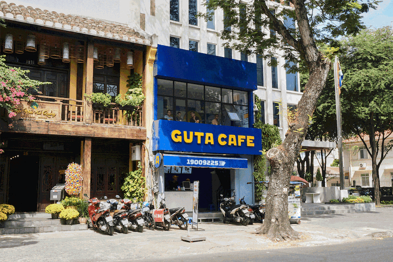 guta cafe rebranding