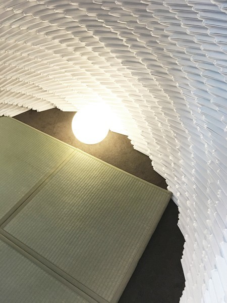 以 紙張 建築的寧靜空間 日本設計以和紙膠交疊出禪意 紙庵 Shoppingdesign