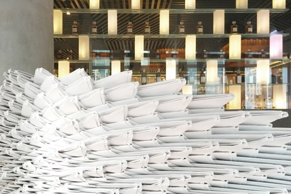 以 紙張 建築的寧靜空間 日本設計以和紙膠交疊出禪意 紙庵 Shoppingdesign