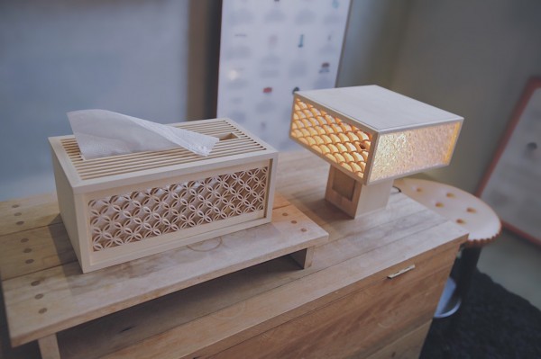 台灣木花窗工藝新運用 彰化永茂木器聯手hands 打造工藝桌燈 收納盒 Shoppingdesign