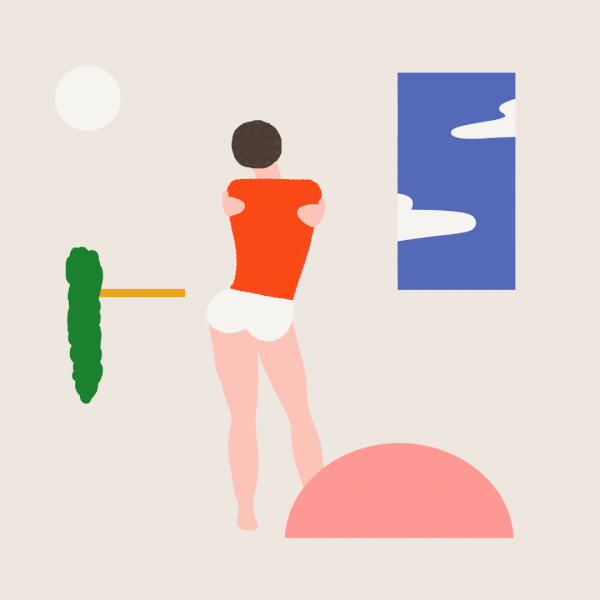 西班牙居家隔離幽默動畫.gif
