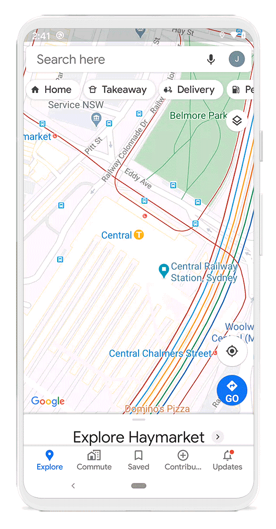 Google Maps Updates_See popular times for a transi
