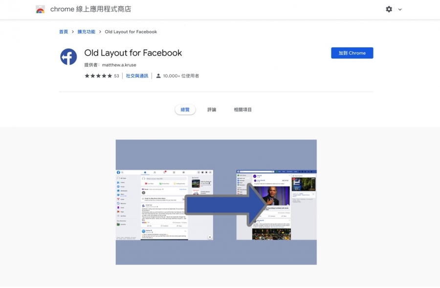 Facebook改版