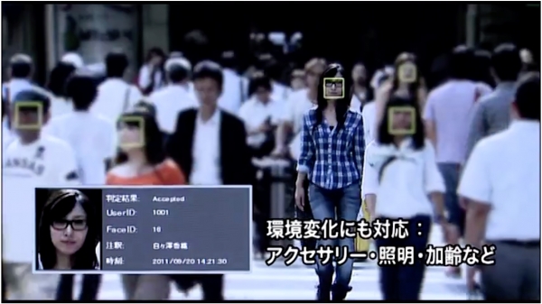Glory 顔認証システム