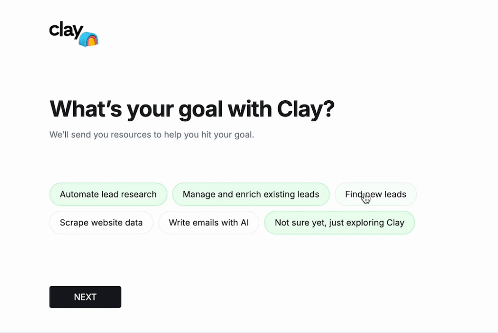 CLAY網站GIF